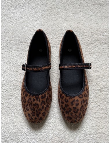Ballerines plates léopard
