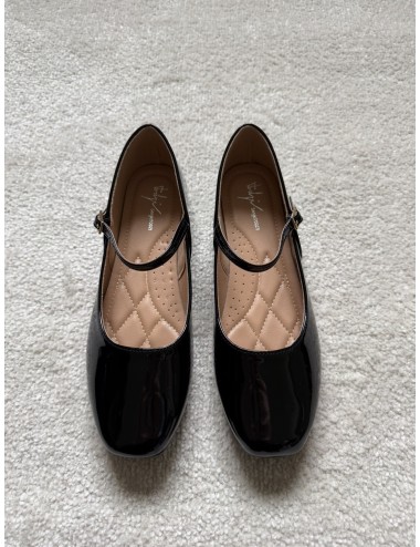 Ballerines noires vernies