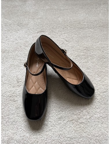Ballerines noires vernies