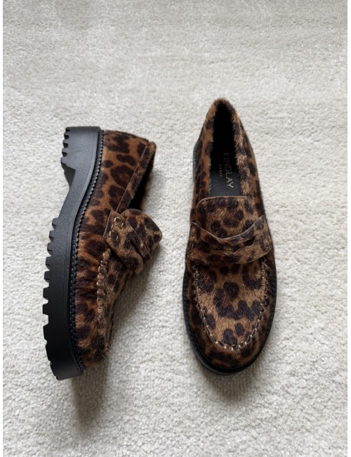 Mocassins léopard