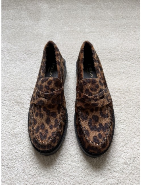 Mocassins léopard