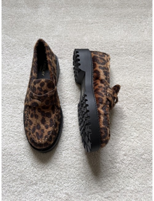 Mocassins léopard