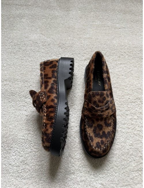 Mocassins léopard
