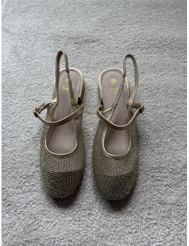 Slingbacks plates avec brides