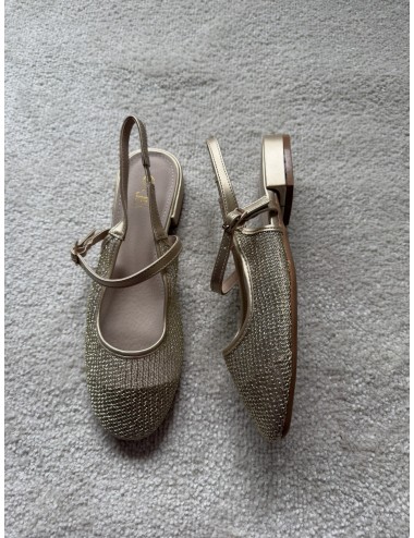 Slingbacks plates avec brides