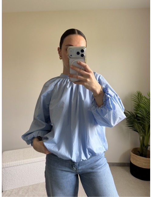 Blouse en coton dos nu