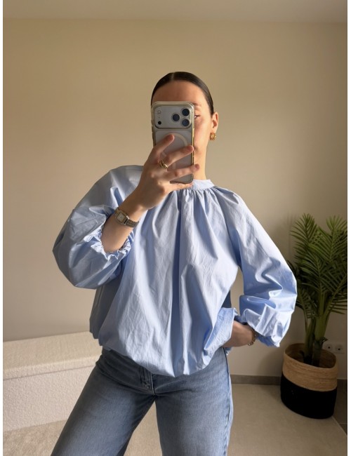 Blouse en coton dos nu