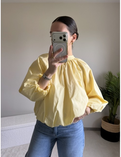 Blouse en coton dos nu