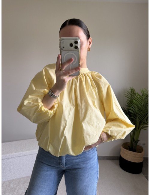 Blouse en coton dos nu