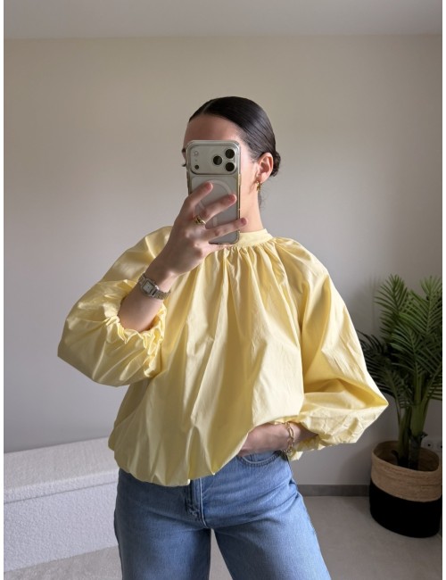 Blouse en coton dos nu