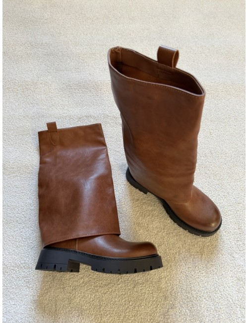 Bottines marron chelsea