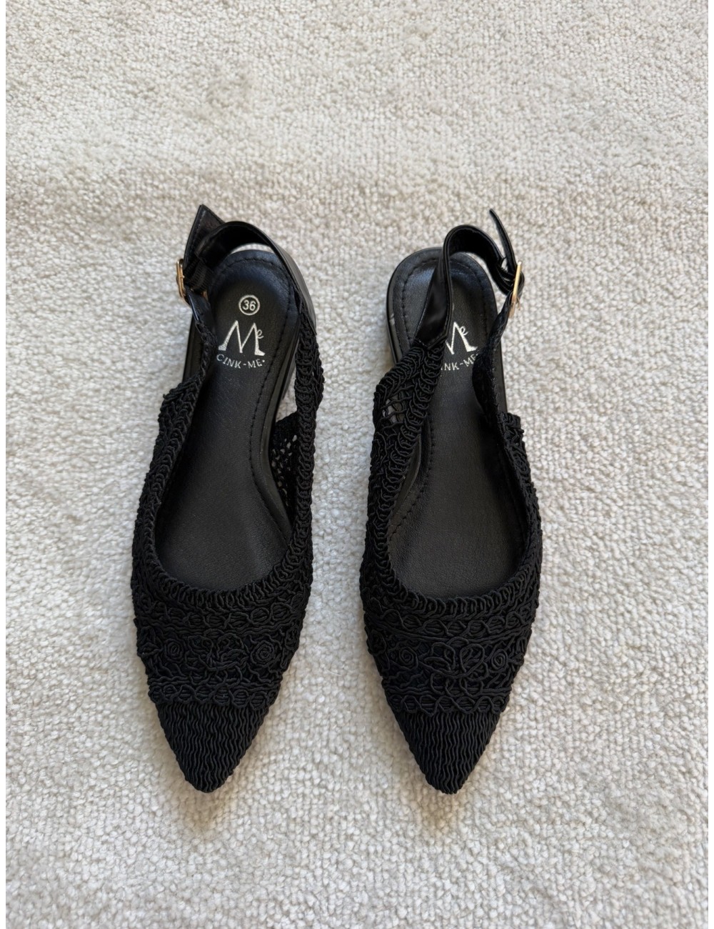 Slingback en crochet