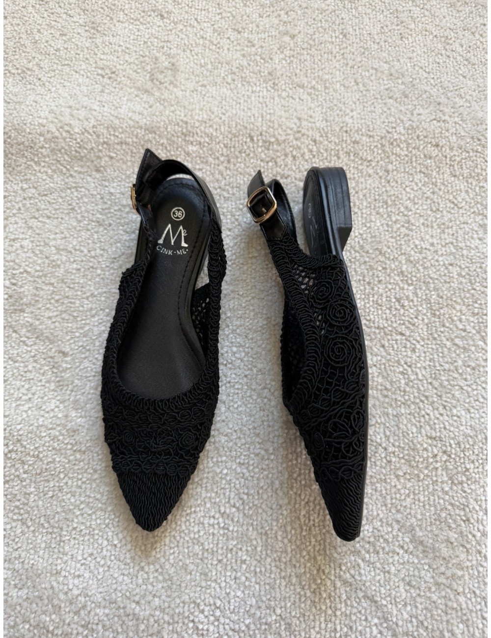 Slingback en crochet