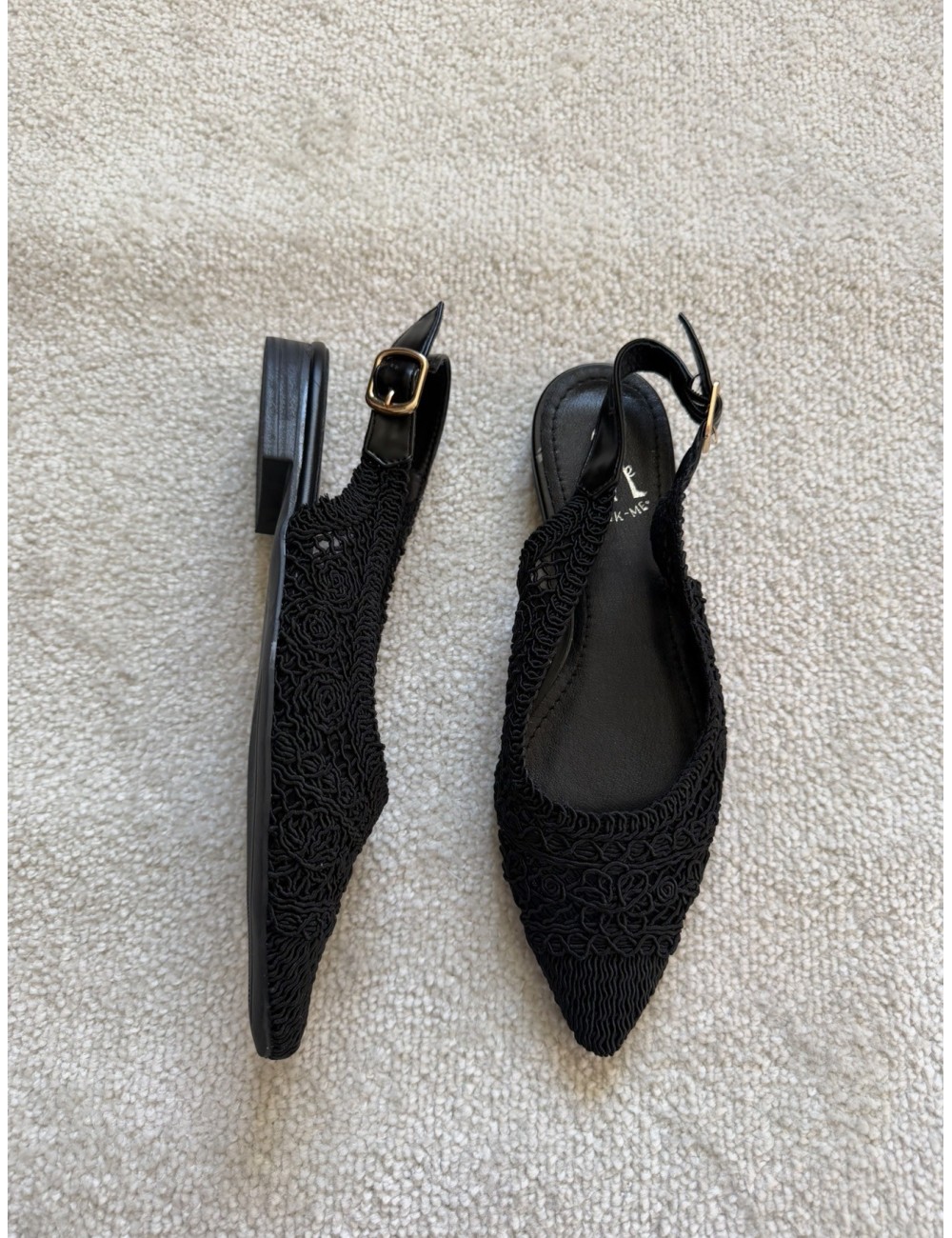 Slingback en crochet