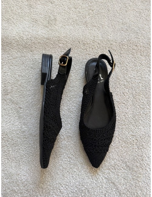 Slingback en crochet