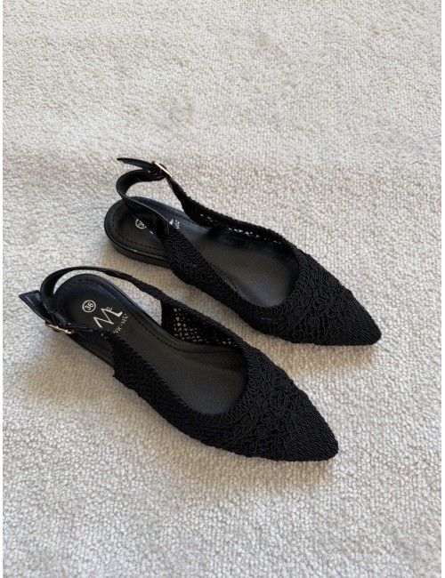 Slingback en crochet