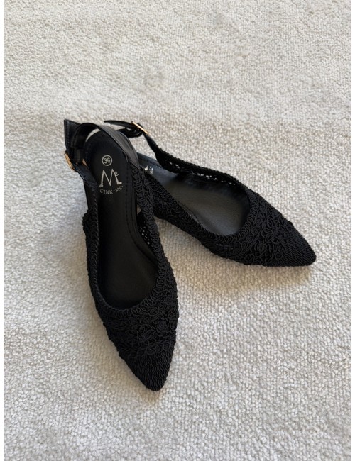 Slingback en crochet