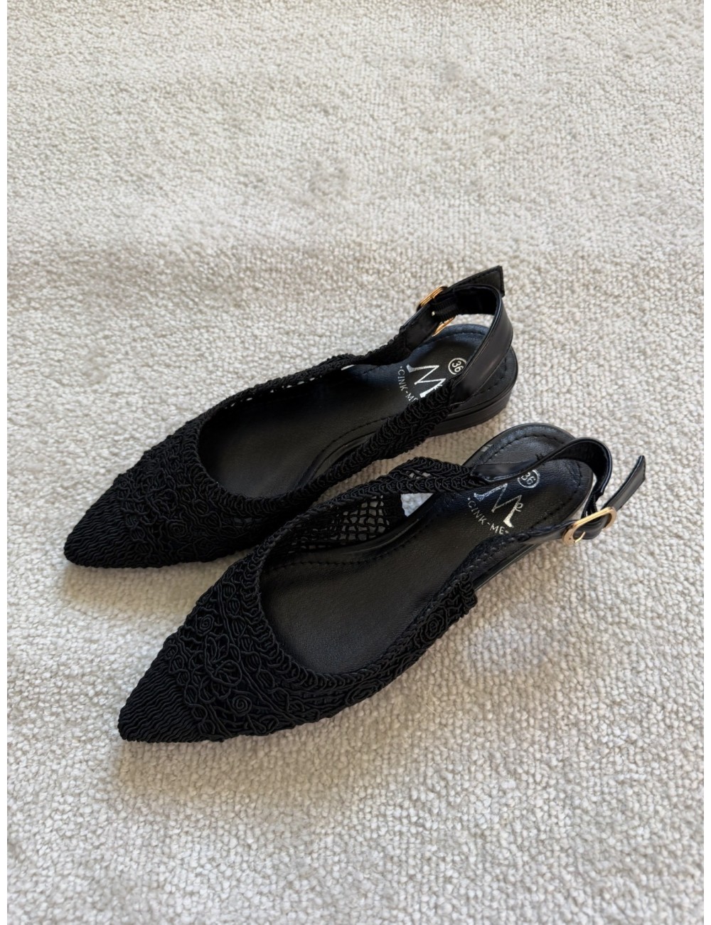 Slingback en crochet