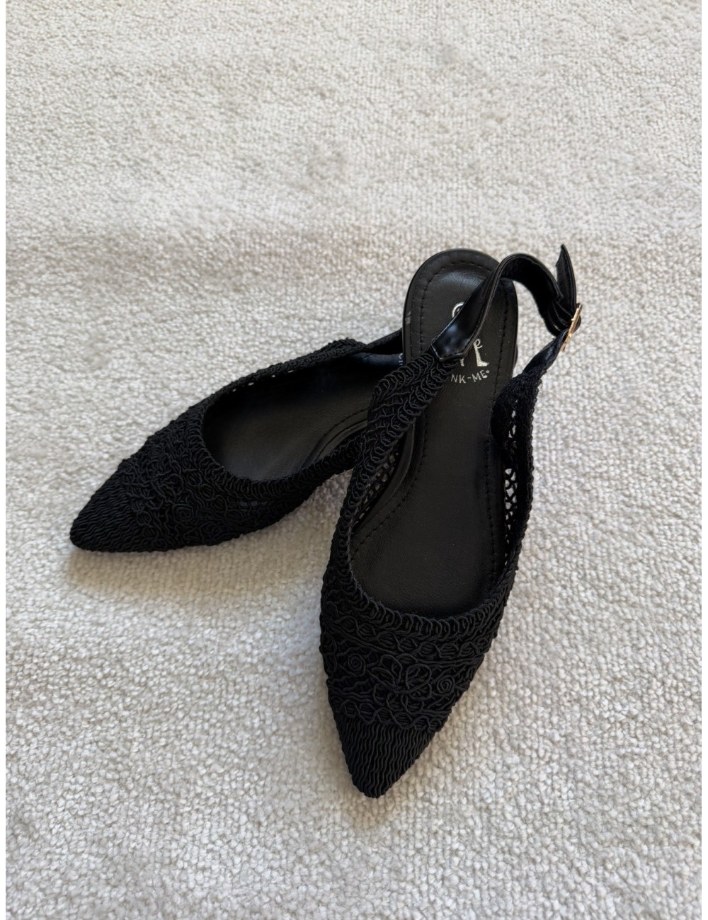 Slingback en crochet