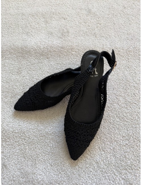 Slingback en crochet