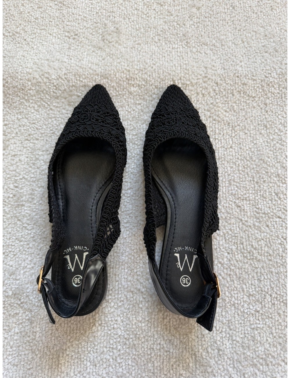 Slingback en crochet